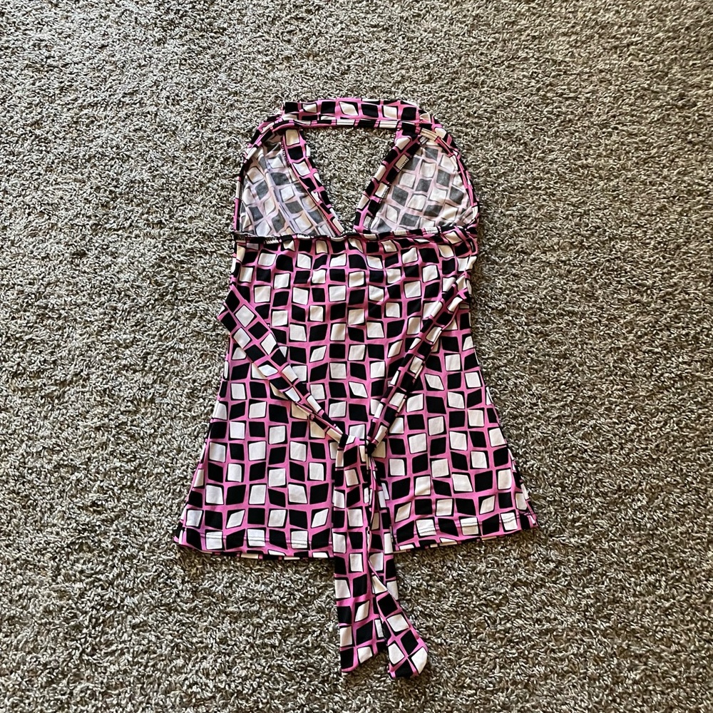 Y2K Pink Halter Top - Picture 4 of 4